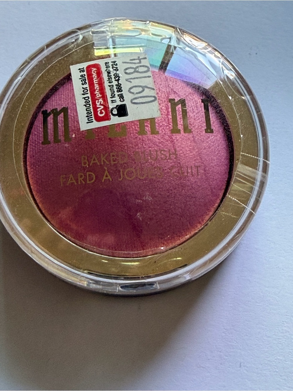 Milani Baked Blush, Makeup 0.12 Ounce (Pack of 1), Dolce Pink (Updated)